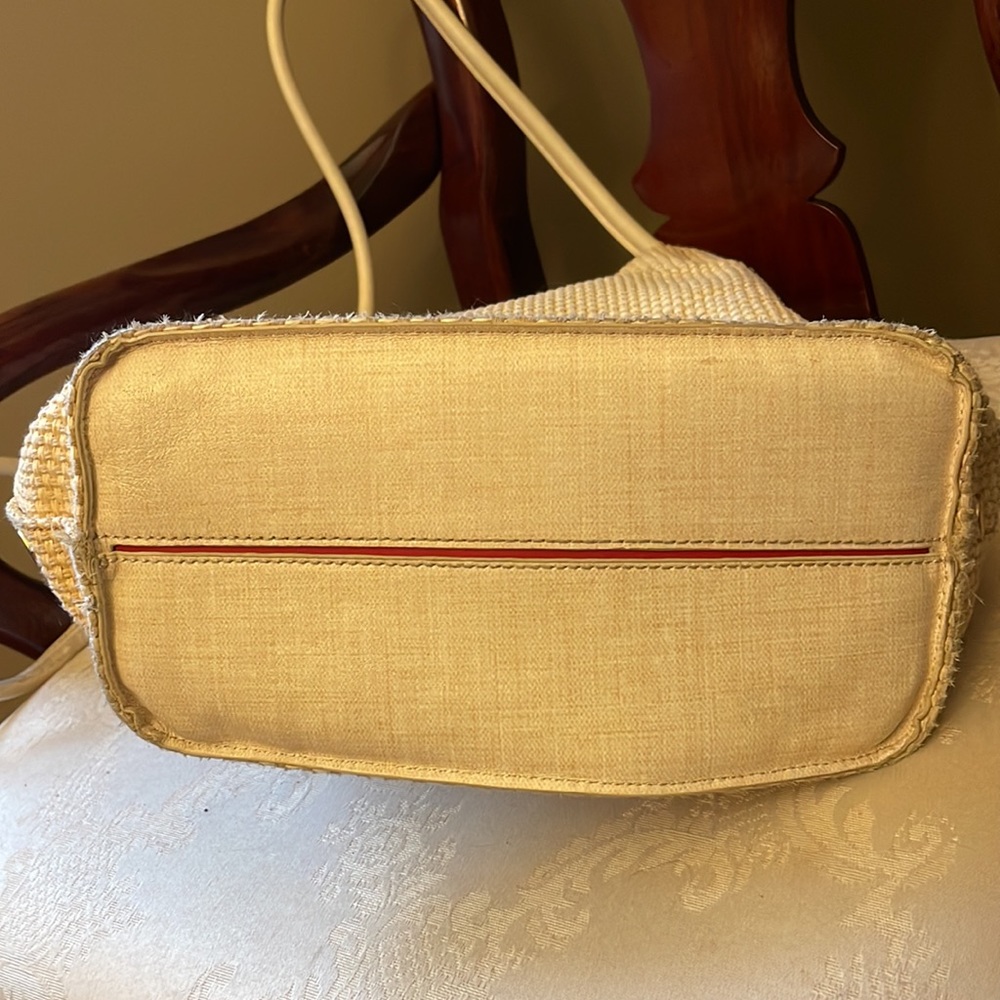 Hammitt Oliver Medium Ricotta Raffia Tote - Picture 8 of 17